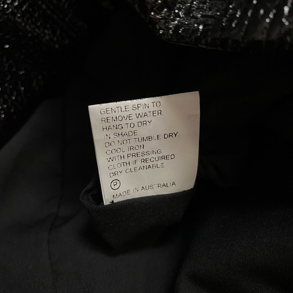 Bec & Bridge Yvette Mini Dress in Black Size 2 - Picture 10 of 10